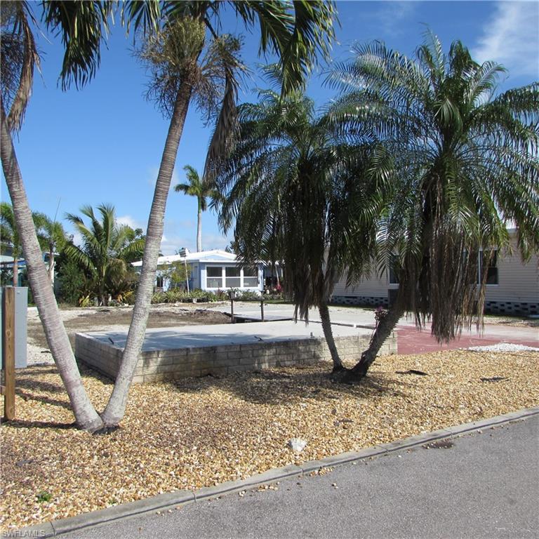 This cleared lot in Pine Island Cove 55+ community is located on one of the quieter streets and is very close to the beautiful community lake and recreation area. It's a great place for your retirement home whether you are a seasonal resident or year round. The community offers many amenities including the ever popular pickleball, large community swimming pool, hot tub and community center.