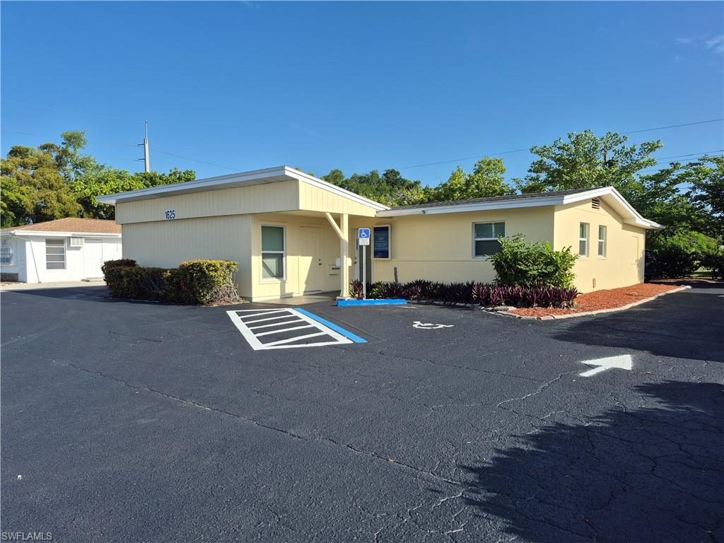 Excellent Location with Easy Access to Central Fort Myers and Cape Coral; 59,400 Cars Per Day 2025 (TCDS) Lee County; 9 Parking Spaces, Plus 4 Shared; Lighted Sign