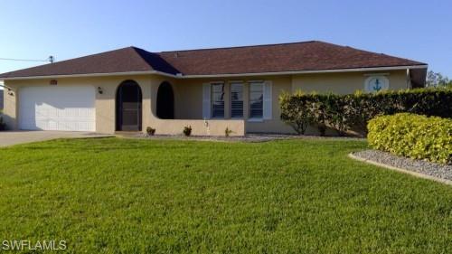 Welcome Home to Your Southwest Florida Waterfront Home Sweet Home! And Welcome to NO FLOOD ZONE, Flood insurance not required, for thousands in ongoing savings, year after year! Dock and Boat lift, and jet ski dock as well. Quick boating to open waters! Huge 120 ft. wide lot with 120 ft. of seawall so you can add another boat dock or two. Big heated Pool with a Saltwater System! Solar panels for extreme electricity efficiency, paid for and warrantied. All the bells and whistles! Large outdoor living space, a pool bath convenient to the pool and lanai. Boating just a few homes down, and a turn to the straight out voyage to open waters! Inside see the impeccable finishes with granite and cherry cabinets and a neutral tile thru-out. Stainless steel appliances.
Discover the lifestyle you’ve been dreaming of in this beautiful 3-bedroom, 2-bath waterfront, pool home, perfectly situated on an oversized 1/3+ acre lot with Gulf access and plenty of room to enjoy the Florida lifestyle.
From the moment you arrive, you’ll appreciate the rare combination of waterfront living, a spacious lot, a sparkling saltwater pool, and a 2-car garage—all in a convenient location close to shopping, restaurants, healthcare, parks, downtown Fort Myers, Cape Coral, and the beautiful Gulf beaches.
Step outside and the possibilities truly come to life. Your private waterfront features a 120-foot seawall, boat dock, boat lift, and ski-jet dock, with even more, additional space, for another dock if desired. With approximately 2 miles to open water, this is an ideal setting for boating, fishing, exploring, or simply relaxing by the water and watching the spectacular Southwest Florida sunsets.
The large saltwater pool creates your own private oasis, while the spacious lanai and convenient pool bath make outdoor entertaining effortless. Whether you’re hosting friends, enjoying a quiet afternoon poolside, or gathering around the water at sunset, this home was made for making memories.
Inside, you’ll find a beautifully updated interior featuring cherry cabinetry, granite countertops, newer appliances, and tile flooring throughout. The home is being offered fully furnished, making it an especially attractive opportunity for those looking for a move-in-ready Florida getaway or full-time residence.
And there’s even more to love: the paid-for solar panels add value and energy efficiency, with the electricity bill amazingly low, plus the panels have warranties in place.
The oversized lot provides something increasingly hard to find—space. There’s room for your furry friends to run, space on both sides, to park a trailered boat, and even room to potentially expand the home, and add additional gardening, fencing, etc.
Waterfront. Pool. Gulf access. Solar panels. Oversized lot. Boat lift. Move-in ready. Furnished!
Opportunities that bring all of these features together are rarely available. Come see for yourself why this could be the Southwest Florida retreat you’ve been waiting for!