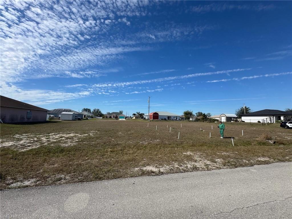 Great opportunity to own a vacant residential lot in Cape Coral! Whether you're planning to build your dream home or looking for an investment opportunity, this property offers the chance to be part of Southwest Florida's real estate market. Bring your vision and explore the possibilities. Contact the listing agent for additional information regarding zoning, utilities, and building requirements.