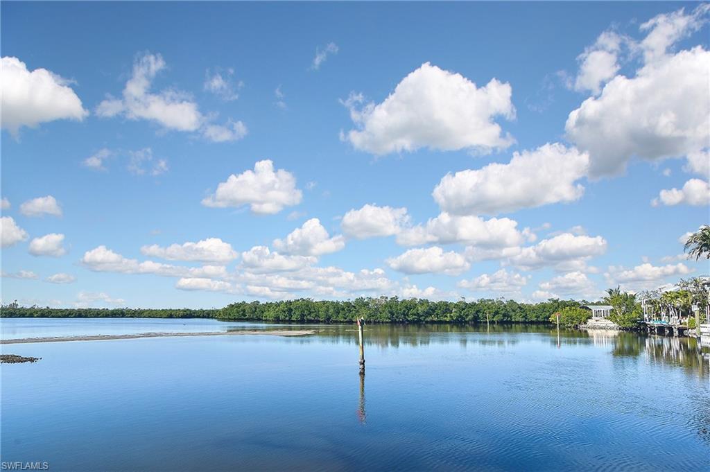 Welcome to this exceptional waterfront lot located in the desirable Spring Creek area, just across from the vibrant Coconut Mall. With 85 feet of canal frontage, this 7,916 sqft parcel offers the perfect setting to build your dream home or vacation getaway. Enjoy direct access to Estero Bay in just 2 minutes, and only 5 minutes to the Gulf of Mexico and its pristine beaches. The lot is equipped with a 7,500 lb boat lift, ideal for water enthusiasts and boaters. The dock features durable and low-maintenance Azek decking, providing a sleek and long-lasting surface to enjoy your time on the water. The canal is approximately 6 feet deep, offering ample space for your boat and easy access to the open waters. Whether you love fishing, boating, or simply soaking up the serene views, this lot has it all. Located just minutes from Coconut Mall, you’ll have access to over 100 shops, including Apple, Nordstrom, and Dillard's, plus 25 dining options—ensuring you'll have everything you need right at your doorstep. Don’t miss out on this rare opportunity to own a piece of paradise with unbeatable location and water access.
