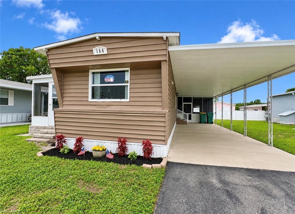 One or more photo(s) has been virtually staged, AI generated or rendered.  Enjoy affordable Naples living in this charming manufactured home, perfectly situated in a welcoming 55+ community. Whether you’re looking for a seasonal getaway, full-time residence, or a property with great rental income potential, this home offers plenty of possibilities in a convenient Naples location.

Residents enjoy two community pools, a clubhouse featuring a modern kitchen for gatherings and events, and low HOA fees that include lawn and land maintenance, cable, and internet. Best of all, you own the land—no lot rent!
Located less than 7 miles from the beautiful white sand beaches of the Gulf and close to shopping, dining, and everything Naples has to offer. With its desirable location, low carrying costs, and rental potential, this could be a great addition to an investment portfolio or your own sunny Florida escape.
Motivated sellers and priced to sell—don’t miss this opportunity to own your piece of Naples!