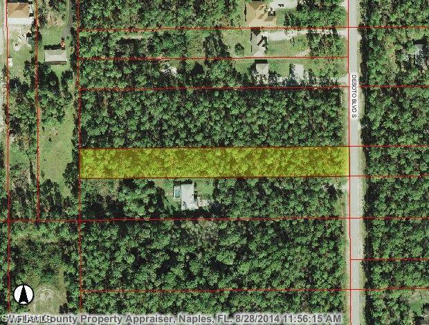BUILD YOUR DREAM HOME ON THIS 1.17 ACRE LOT RIGHT OFF OF DESOTO BLVD.  DESIRABLE GROWING AREA WITH MANY NEW HOMES GOING UP EVERYWHERE. CLOSE TO AVE MARIA. BRING YOUR HORSE, CHICKENS... NO HOA FEES. SPACIOUS LOT FOR HOUSE, WORKSHOP, AND GUEST HOUSE. DEP REPORT IS ATTACHED FROM 2007 SHOWING SOME WETLANDS ON THE PROPERTY.  ERP PERMIT IS LIKELY NEEDED AND VERY COMMON IN THIS AREA TO PROVIDE BUILDABLE LOCATION ON LOT.   IT IS RECOMMENDED THAT BUYERS DO THEIR OWN DUE DILIGENCE.