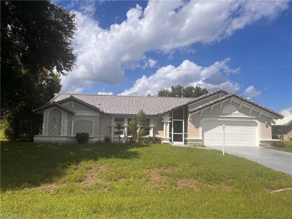 Luxury pool home opportunity! Available for rent, 536 Whispering Wind Bend presents a fully renovated, single-story ranch in Lehigh Acres’ Mirror Lake community. The 2,116-square-foot layout includes three bedrooms, two bathrooms, and a flexible den that can serve as an office, study, or guest area. New porcelain tile runs throughout the entire home, complementing freshly painted interiors and creating a clean, unified look. The renovated kitchen and bathrooms add modern function to the comfortable floor plan.

Outside, a screened pool enclosure offers space to swim, unwind, or entertain, while the freshly painted pool deck gives the area a refreshed finish. Stucco construction, tile roof and central cooling. Community tennis courts and Mirror Lakes Golf Club are within walking distance, making recreation easy to enjoy. Veterans Park and East Lee County High School are also nearby.
