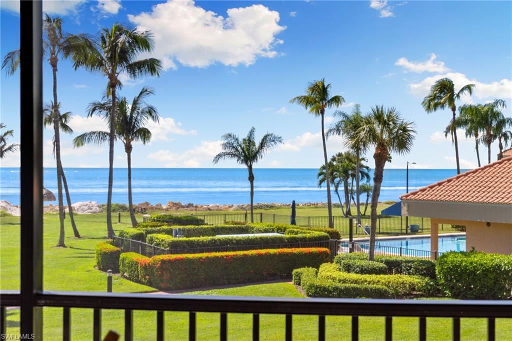 Welcome to this stunning, completely remodeled direct-Gulf-front residence located in the upscale, resort-inspired community of Shipp's Landing on the island's south side.
Step inside to discover a freshly reimagined interior showcasing an exquisite, modern coastal aesthetic with sophisticated high-end finishes. The open-concept layout flows effortlessly over pristine wood-grain tile flooring, complemented by a striking geometric accent wall in the dining area and abundant natural light pouring through floor-to-ceiling glass sliders. The gourmet kitchen is a masterpiece, outfitted with premium quartz countertops, custom cabinetry, and sleek modern fixtures that make entertaining effortless. Both bathrooms have been fully transformed into spa-like retreats featuring gorgeous modern walk-in showers with designer tile and sleek contemporary vanities.
Step out onto the generously sized private lanai—complete with electric shutters and a highly desirable western exposure—to enjoy your morning coffee while waking up to breathtaking vistas of the Gulf. This outdoor sanctuary is ideal for lounging, hosting intimate gatherings, or enjoying alfresco meals against a backdrop of stunning water views.
Set across 15 lushly landscaped acres, Shipp's Landing provides a premier resort lifestyle featuring a private, gorgeous pristine white sugar sand beach perfect for shelling, three heated swimming pools, three hot tubs, an oversized waterfront fitness center, two guest suites, tennis and pickleball facilities, bocce courts, a marina with available wet dock leases, a kayak launch, and a private fishing pier.
Located just moments from Marco Island's finest dining, shopping, and golf, this exceptional property delivers the ultimate luxury Florida coastal lifestyle.