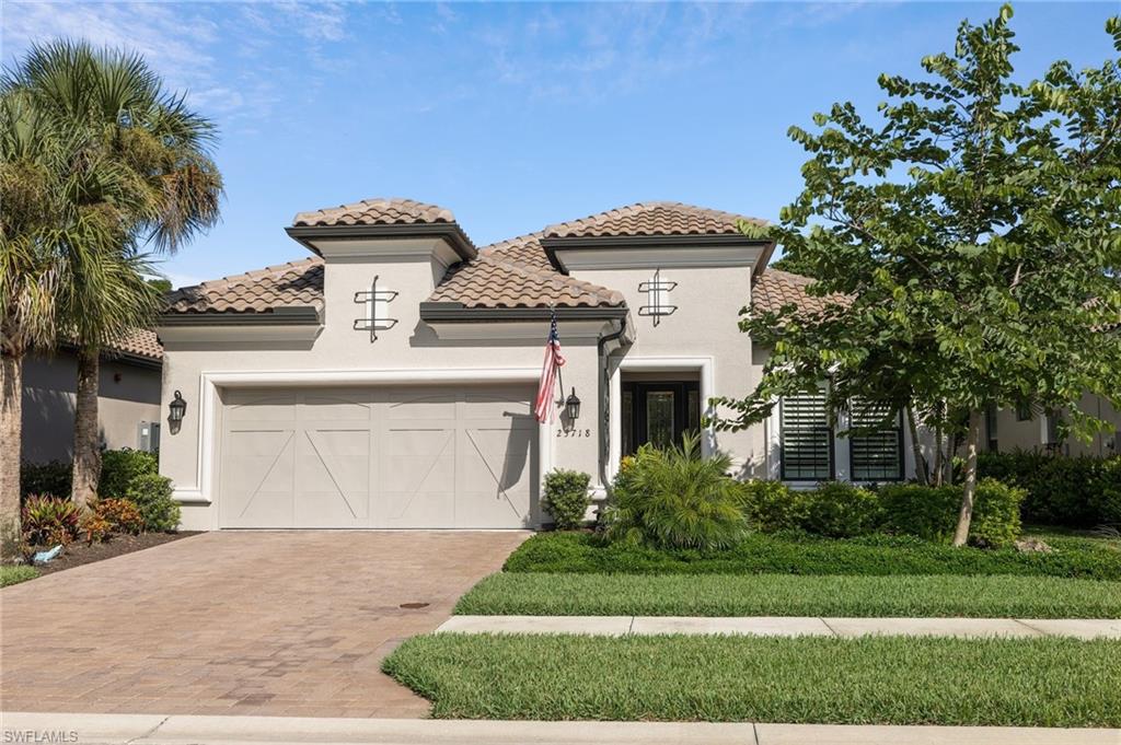 H3295 - Spectacular home with numerous upgrades located in Pebble Pointe at The Brooks, a low density community in the heart of town. Consisting of 3 Bedrooms plus Den, 3 full Baths and a 2 car Garage, this home is perfect for entertaining friends and family. Open floor plan with all of the current trends in finishes and style. Volume and tray ceilings lend to a sense of space. The extended Kitchen with 42" cabinets, SS appliances, natural gas cooking, and large seating island is a chef's delight. Master Bedroom is also extended to provide a sitting area, perfect for relaxing mornings. Porcelain tile flooring in main living areas, and new high end vinyl in the bedrooms, provide a classy appearance throughout. Large covered Lanai with pool and accent lighting for those perfect Florida days and evenings. Extended Garage for extra space and storage. IMPACT WINDOWS AND DOORS PLUS WHOLE HOME GENERATOR. Your dream home in Florida awaits, don't miss this one!