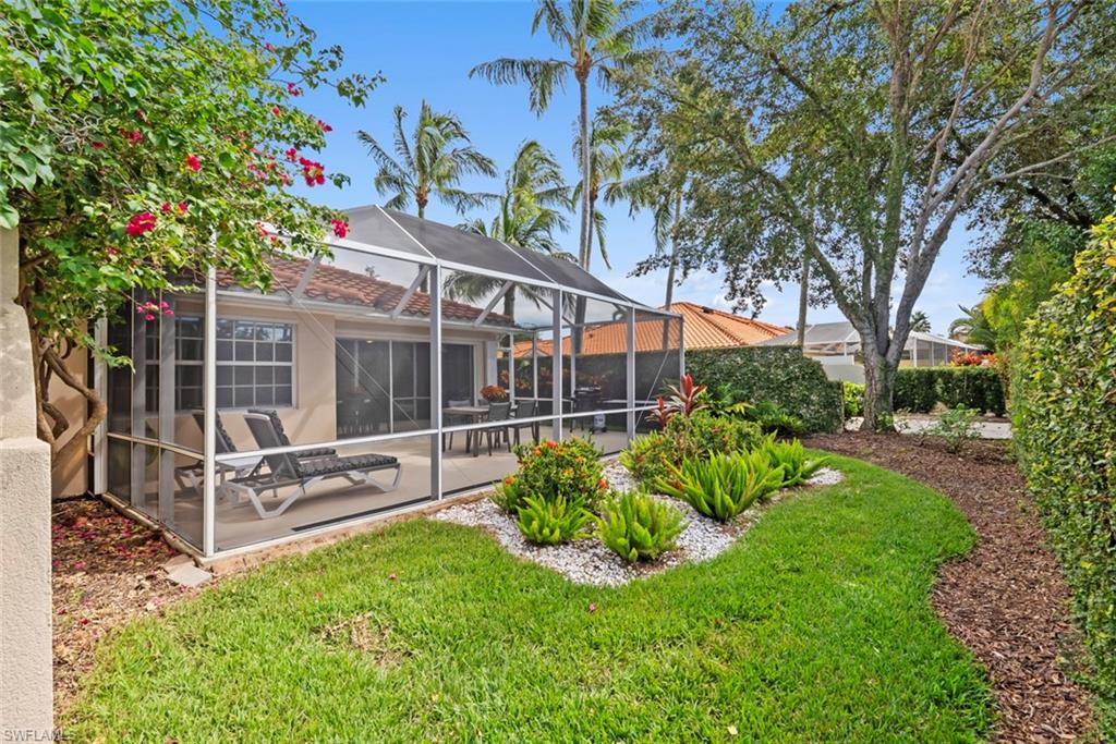 Move right in and start enjoying the Naples lifestyle! Offered turnkey furnished and beautifully updated, this Capri villa in the sought-after gated community of Island Walk is ready for its next owners. Light, inviting interiors feature luxury plank flooring, a beautifully renovated kitchen with quartz countertops, stainless steel appliances, and updated cabinetry, along with two tastefully remodeled bathrooms featuring frameless glass showers and stylish finishes. The open, spacious layout is designed for comfortable everyday living and flows seamlessly to the west-facing lanai, a private, serene oasis where you can unwind, entertain, and enjoy beautiful Naples sunsets. Additional highlights include custom closet systems, central vacuum, a hurricane-rated front door, and a newer roof (2021).

Island Walk is known for its picturesque lakes, charming bridges, lush tropical landscaping, and miles of scenic walking and biking paths that wind throughout the community. At the heart of it all is the vibrant Town Center, complete with resort and lap pools, a fitness center, tennis, pickleball, bocce, an on-site restaurant, and everyday conveniences including a post office, gas station, car wash, and salon. Add in an active social calendar, a prime North Naples location close to shopping, dining, and beautiful Gulf beaches, and it's easy to see why Island Walk remains one of the area's most sought-after communities. This move-in-ready villa offers the perfect opportunity to embrace the Naples lifestyle, whether as a seasonal retreat or a year-round residence.
Beyond the home, it's the Island Walk lifestyle that makes this community so special! Known for its picturesque lakes, charming bridges, and miles of walking and biking paths, Island Walk offers resort-style amenities and an active social atmosphere. Residents enjoy a vibrant Town Center with resort and lap pools, fitness center, tennis, pickleball, bocce, an on-site restaurant, and everyday conveniences including a post office, gas station, car wash, and salon. Conveniently located near Naples' shopping, dining, and beautiful Gulf beaches, this turnkey villa offers the opportunity to move right in and start enjoying your own version of everyday luxury.