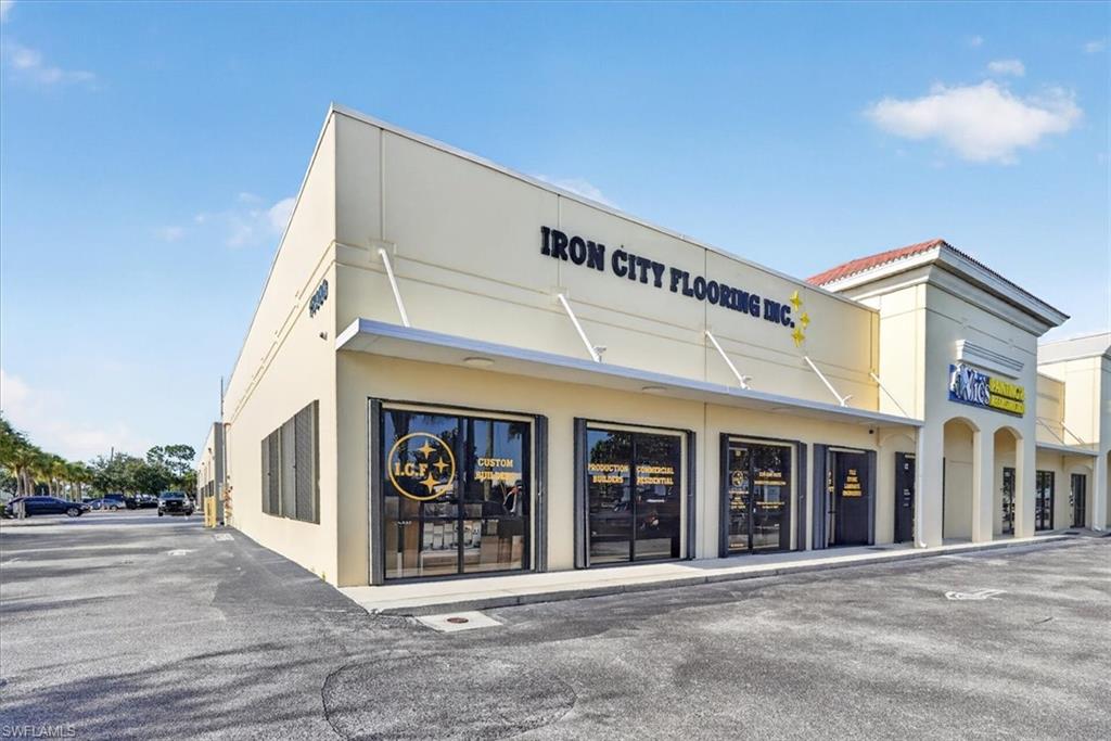EXCEPTIONAL ALICO ROAD FRONTAGE & VISIBILITY! Rare opportunity to own an impressive 3,442 SF office/showroom/warehouse condominium in the highly desirable Alico Commerce Center, strategically positioned in one of Southwest Florida’s most active commercial and industrial corridors.

This beautifully upgraded unit offers an exceptional combination of professional Class A-quality office/showroom space and functional warehouse space. The attractive storefront features expansive windows providing excellent natural light and visibility, complemented by upgraded flooring, contemporary finishes, private office/conference areas, showroom and beautifully finished restroom facilities.

The spacious climate controlled warehouse offers high ceilings, substantial open storage/work area and overhead door access, providing excellent flexibility for inventory, equipment, distribution or business operations.

Prominent Alico Road frontage provides outstanding exposure with convenient access for customers, employees and deliveries. Excellent location just minutes from I-75, Southwest Florida International Airport, Gulf Coast Town Center, FGCU and the rapidly growing Alico Road/Three Oaks corridor.

Ideal for an owner-user seeking a professional corporate presence with showroom, office and warehouse capabilities. The extensive existing improvements provide significant added value while eliminating the substantial cost and time required to create comparable high-quality space.