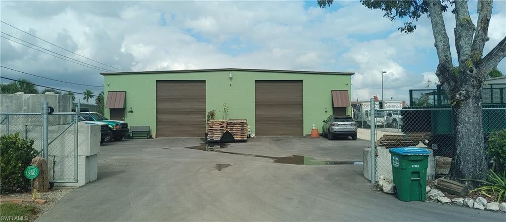 FOR SALE - This 3,600 square foot concrete block warehouse is in a great location, in one of the most centralized Industrial Parks in Fort Myers. It is located across from the Page Field airport along US-41 and the Tamiami Trail corridor. Building offers a private office and restroom and was originally designed as an industrial office warehouse duplex, the building is currently in a single user category, with no partitions or dividing walls. Property has been very well maintained over the years including fresh paint, new fencing and gates, new asphalt paving, stone, drive through capabilities, outside storage and two 12' X 14' overhead doors. Perfect location for the contractor, manufacturing facility, landscaper, hobby shop, race car team, granite business, auto repair, marine repair, powder coating, plus many others.