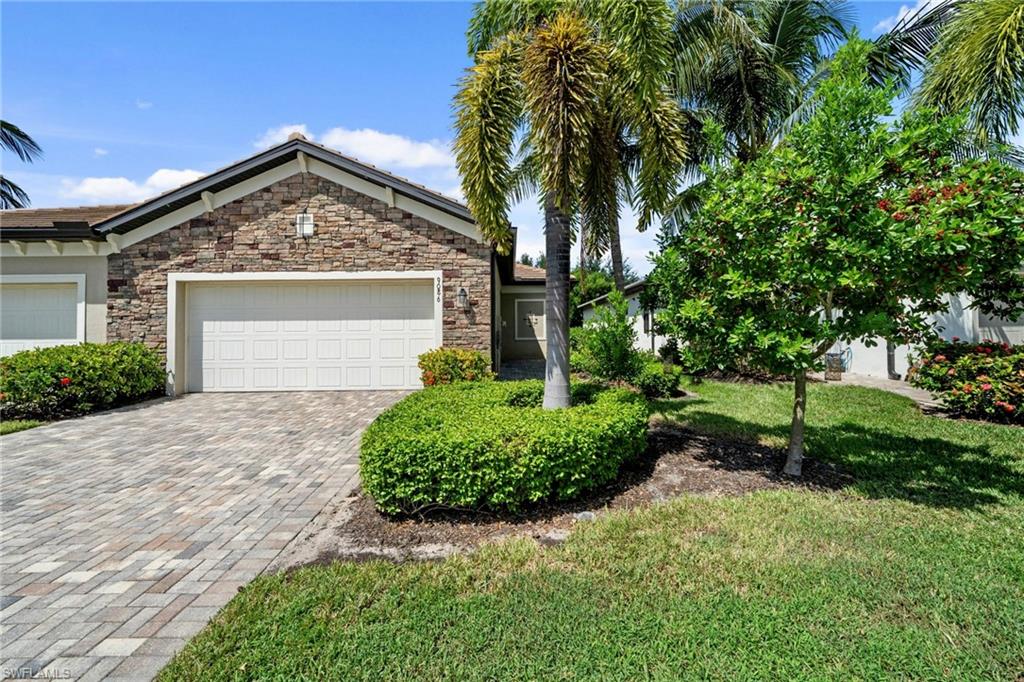 Welcome to 9086 Woodhurst Drive, a standout villa on one of the larger villa homesites in gated Bent Creek Preserve. This is one of the more compelling values in North Naples: a twin villa with a single-family feel, only attached on one side, and set in a quiet pocket of preserve living just minutes from Founders Square. The open floor plan offers three bedrooms and two full baths, all oriented to the exterior for added privacy, plus an oversized two-car garage. Bent Creek Preserve surrounds the home with nature while keeping everyday convenience close. Three gated entrances, a resort-style pool and spa, state-of-the-art fitness center, billiards, a rentable clubhouse, tennis and pickleball, basketball, and bocce give the community a true resort rhythm. A-rated schools, nearby shopping and dining, and a peaceful preserve setting complete the picture. Priced to move and ready now. Opportunities at this level in North Naples do not linger.