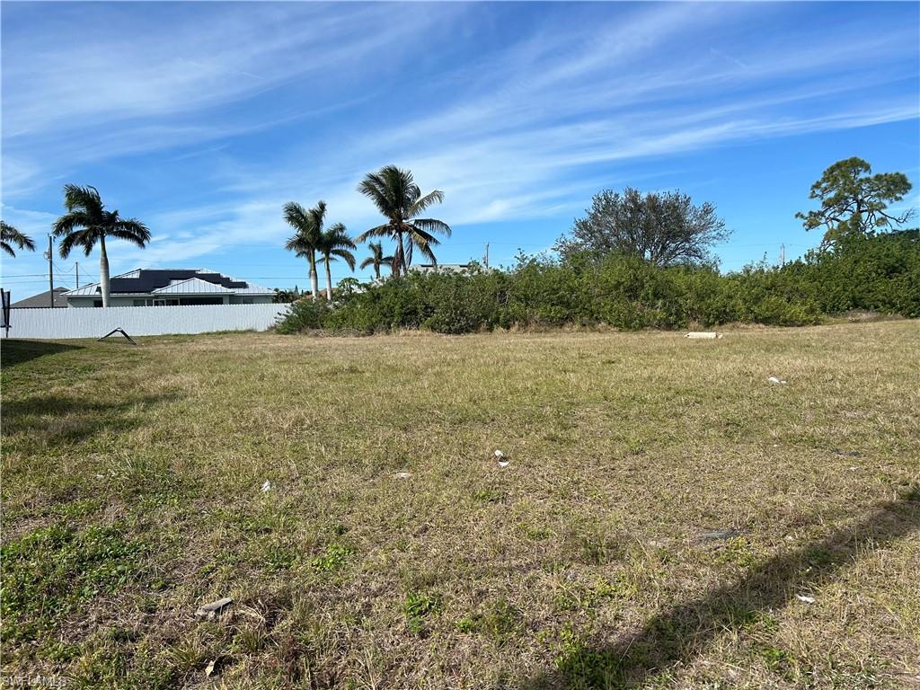 Per The City of Cape Coral up to 6 units can be built on this parcel. Please see the attached documents for info. Ready to build now. Buyers to assume all City of Cape Coral Utility Assessments/fees and related costs. We love Buyers Agents.