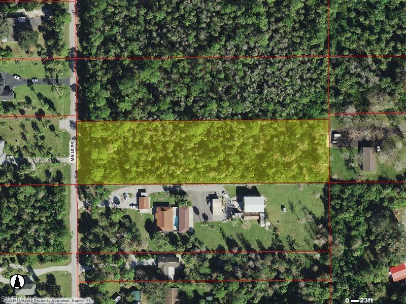 This beautiful vacant lot offers the perfect canvas for your dream home! With 2.5 acres of space, you’ll have plenty of room to design a custom residence, add lush landscaping, and create your ideal outdoor retreat—all while enjoying privacy and tranquility. Ideally located just north of Golden Gate Blvd and west of Wilson Blvd, this property offers both seclusion and convenience. It sits south of the new Vanderbilt Beach Dr. extension and is just 9 miles from Founders Square, making shopping, dining, and entertainment easily accessible. Plus, the new Tractor Supply store is nearby for added convenience. With ample space to build, you can create your perfect home without feeling crowded by neighbors. Don’t miss this rare opportunity, secure this lot today and start turning your vision into reality!