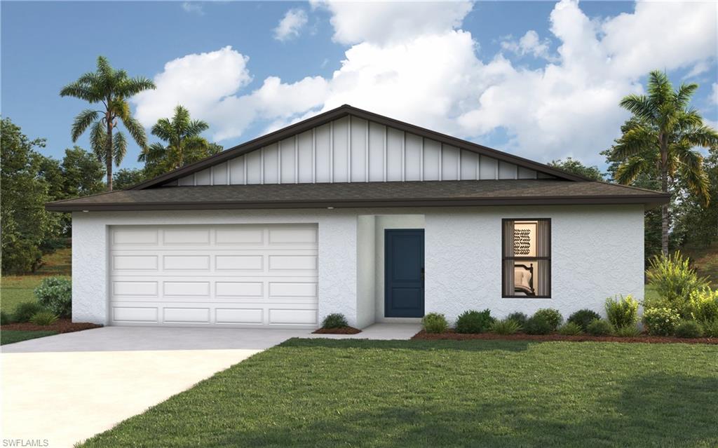 One or more photo(s) has been virtually staged, AI generated or rendered.  NEW CONSTRUCTION - Move-in Ready!  SPECIAL INCENTIVES: Get up to $18k toward closing costs, rate buydowns, and prepaids at closing when using preferred lender and title.  The Sandpiper is designed for the way you live—comfortable, connected, and full of thoughtful details. The open kitchen, dining, and living areas create an inviting space for family time or entertaining, while the covered lanai extends your living area outdoors. The private primary suite offers a spacious walk-in closet and a relaxing bath with a large shower, and three additional bedrooms provide flexible space for family, guests, or a home office. Quartz countertops in the kitchen & bathrooms, upgraded plank tile flooring throughout the main living areas, a complete stainless steel kitchen appliance package, hurricane-impact windows and doors, and a two-car garage add lasting style, quality, and value throughout. Pictures, renderings, & virtual tour are of similar home & are used for display purposes only.  LAST 4 IMAGES ARE OF PARTIAL FURNISHINGS.