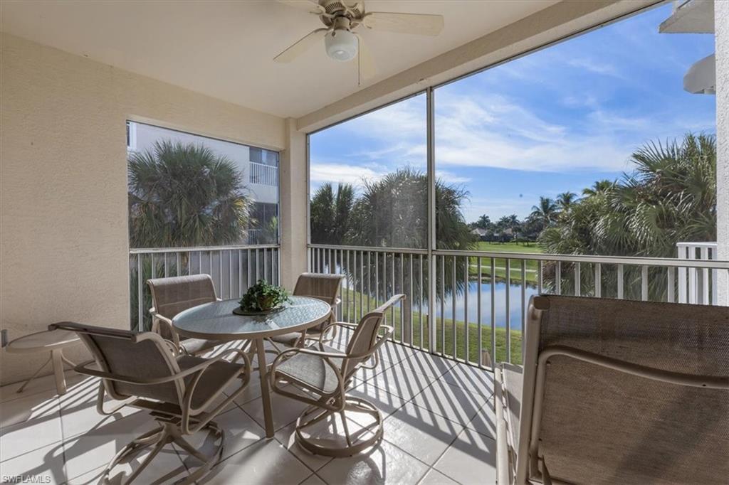 Enjoy sweeping southern views of the Pelican Marsh golf course from your private terrace in this light-filled, beautifully maintained residence. This elevator-accessible unit offers three spacious bedrooms, an open-concept floor plan ideal for entertaining, and a well-appointed kitchen with pantry, breakfast bar, and eat-in area. The generous primary suite features a tray ceiling, walk-in closet, golf course view, and a spa-like bath with soaking tub and separate shower. Tile flooring, plantation shutters, recessed lighting, and turnkey furnishings (with exclusions)  enhance the home’s comfort and style. Garage and under-building parking provide convenience. Clermont residents enjoy a private pool, clubhouse and grill area. Just steps from the Community Center, residents have access to a state-of-the-art fitness center, spa services, Courtside restaurant, tennis, pickleball, bocce, and scenic nature trails. Lush landscaping, abundant wildlife, and a prime North Naples location. Just 1.5 miles to Gulf beaches and minutes to Mercato, shopping, and dining. Pelican Marsh offers an exceptional blend of luxury, convenience, and active living. Buyer to assume CDD included in annual tax billing.    Seller has not occupied residence for over 2 years and is offering the property in As Is condition.  Maximum of 10 days due diligence period.
