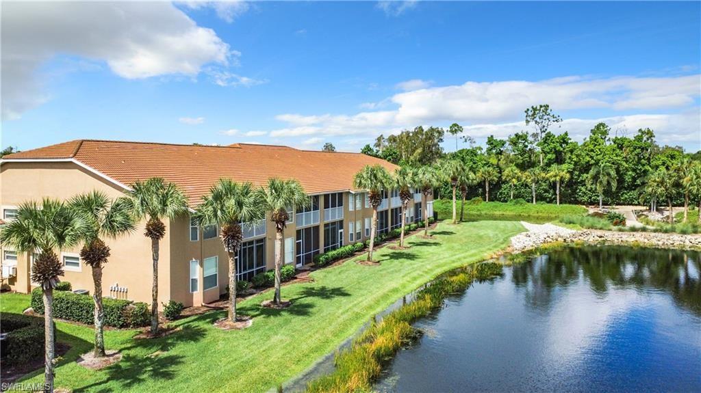 Motivate Seller!  Best priced veranda in Heritage Palms! This Popular Barrington model offers 2 bedrooms with a large den and being sold TURNKEY! Nicely decorated and well cared for, this condo offers an amazing view of the 17th Sabal golf course and long lake. Relax with your favorite beverage on your private lanai watching the golfers in the distance and wildlife around the water. AC replaced in 2020. Located on a quiet street and private driveway! Just a short stroll to the neighborhood pool. Heritage Palms has something for everyone! 36 holes of golf, tennis, pickleball, live music, and many fun social events! New Oasis cafe and pol bar is now open!  Ideally located near dining, shopping, entertainment, nature preserves, airports and more! Now is your opportunity move right in and own a piece of paradise! Schedule a showing today!
