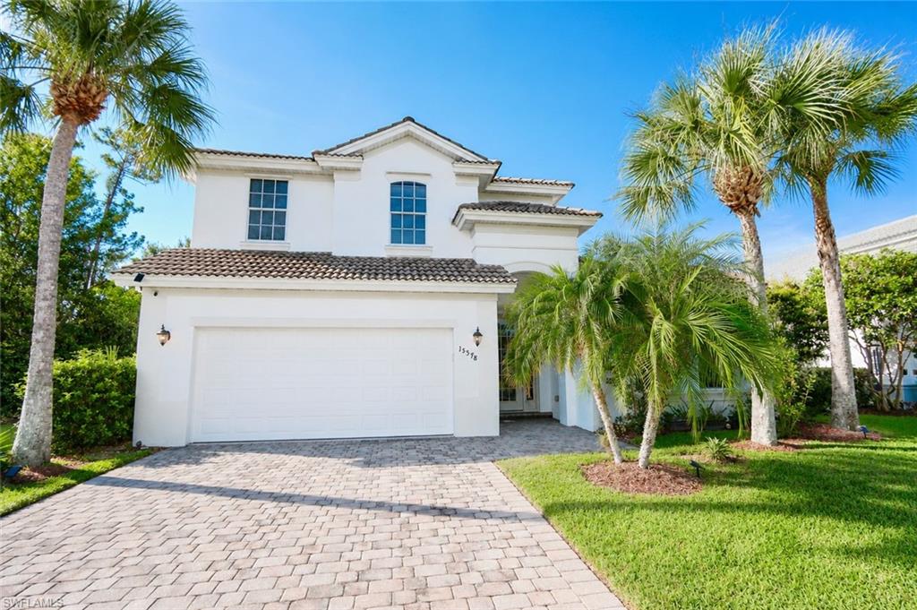 This 5-bedroom, 3-bathroom home in Delasol in North Naples offers the ultimate indoor-outdoor Florida lifestyle. With its southern exposure and pool, this property captures sunlight year-round. Tucked into a quiet cul-de-sac, it provides extra privacy while maintaining proximity to the community's resort-style amenities.