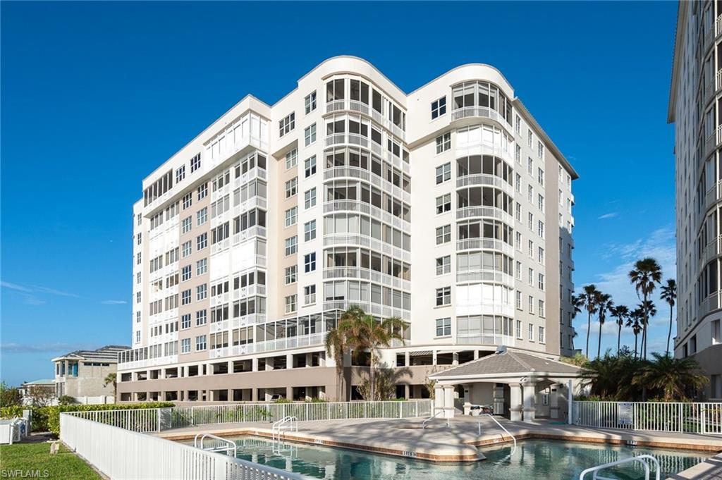Prestigious Gulf Harbour Yacht & Country Club. 9th Floor Shores I Stonybrook Model has Panoramic West and North Views of the Intracoastal Waterway to Downtown Ft. Myers, Million Dollar View without the Million Dollar price tag! Country Club Golf Membership and Furniture and  is Negotiable, Country Club assessment paid. 2,366 s.f. under air offers 3 Bedrooms 3 Baths + Large Waterfront Lanai and Balcony with Golf Course Views. Waterfront Updated Kitchen with Custom Wood Cabinetry, Marble Counters, Stainless Appliances and Large Center Island with Pull-Out Storage, Extra Doors in the back, + Breakfast Bar and High Top Waterfront Table. Formal Dining is Adjacent to Living Room. Large Master Bedroom Suite is Waterfront with Double Closets with Built-in Storage, Upgraded Master Bath features Wood Comfort Height Cabinetry, Granite Counters, Custom Stand-Up Vanity and Frameless Shower Surround. Bedroom 2 is a Suite with Private Bath, Comfort Height Cabinets, Vanity, Walkin Closet and Balcony. Bedroom 3 could be a Den with French Doors and access to the Guest Bath. Lanai Is Tiled with Electric Storm Shutters and Electric Retractable Screens for the Ultimate View, Balcony also has Electric Storm Shutter. Flooring is 24" Diagonal Marble Tile (extra tile in storage), Carpet New (2024) in All Bedrooms, Interior Recently Painted (2024-2026), Plantation Shutters, Crown Molding, AC 2020, Water Heater 2021, Refrigerator 2026, Oven 2023. Some furniture-furnishings staged but available for purchase