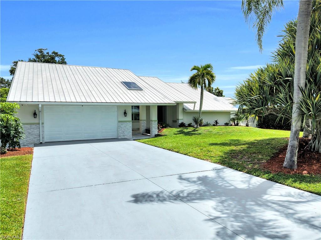 RIVERFRONT RETREAT With Beautiful River & Mangrove Views! You Will Be Amazed By This Fully Furnished/Turnkey 4 Bedroom/4 Bathroom Pool Home With A Separate Air-Conditioned Studio/Workspace, Sitting Directly On A 1/2 Acre Lot On The Wide Section Of The Caloosahatchee River In Fort Myers, Florida. You Can Use This Home As A Large Family Compound Or Rent It Out As A Highly Sought After Cash Flowing Airbnb/Vrbo! This Home Has Been Recently And Fully Remodeled And Contains 4 Bedrooms (Each With Its Own Bathroom), An Island Kitchen, Two Laundry Rooms, An Oversized Living Room, Family Fun Game Room, Separate Dining Room, Oversized Breakfast Bar, Heated Pool With A Covered Lanai With Multiple Outdoor Seating Areas, Outdoor Kitchen, A Separate And Detached (217sf) Air Conditioned Private Studio (5th Bedroom/Man Cave/Artist Retreat) With A Separate Entrance, Multiple Docks, Slips, And Lifts. The Fully Equipped Island Kitchen Comes With Upgraded White Wood Cabinets & Drawers, Quartz Countertops, Tile Backsplash, Stainless Steel Appliance With Stainless Steel Hood, Wall Oven, Microwave, Stainless Steel Sink, Bosch Instant Under The Sink Hot Water Heaters, And A Multi-Person Breakfast Bar! This Home Has Amazing Waterfront Views From Multiple Rooms And It Comes With A Fenced-In Yard For Privacy And Security! This Property Has So Many Upgrades Most Of Then Are Not Listed Here Which Makes Visiting/Viewing This Home A Must! This Property Is Very Close To Regional Shopping Malls, Golf Courses, Interstate I-75, International/Regional Airport, Florida Gulf Coast University (FGCU), Restaurants, Schools, Golf Courses, MLB Spring Training Baseball, Outdoor Parks, Boat Ramps, Amazing Fishing, And Those White Sand Beaches Of The Gulf Of America! Schedule Your Private Showing Today!