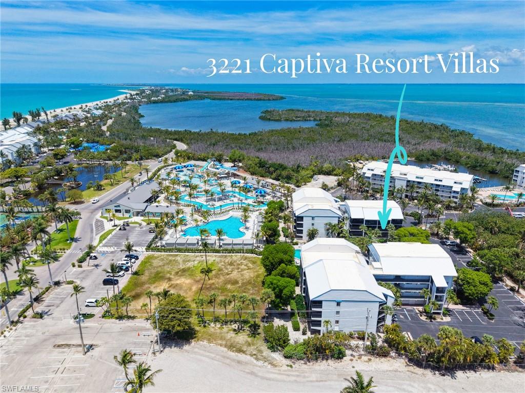 Welcome to 3221 Captiva Resort Villas, formerly known as 3221 Tennis Villas, where a refreshed community setting meets the relaxed Captiva lifestyle. Located within the gates of South Seas Resort, this fully furnished, second-floor 1-bedroom residence is surrounded by palms and native tropical landscaping and offers an inviting retreat just moments from the beach and Captiva Village.

Inside, an open floor plan creates an easy flow between the kitchen, dining and living areas. Luxury vinyl flooring and wood shiplap accent walls add character and island-inspired style, while the fully equipped kitchen features granite countertops and everything needed for an effortless stay. Step through to the screened lanai overlooking the landscaped courtyard—a peaceful place for morning coffee, afternoon reading or unwinding after a day at the beach.

Captiva Resort Villas is in the process of enhancing its exterior and common areas with improvements that include upgraded landings, new owner storage lockers, landscaping and fencing. Recently completed additions include sunshades around the private community pool and extending through the pergola, creating additional shaded areas to relax and gather. Separate storage has also been designated for bicycles, beach chairs and other island accessories.
Community amenities include a private pool, grilling stations and picnic area, all surrounded by a tropical setting that feels distinctly Captiva.

From here, leave the car behind and embrace island time. Captiva's Gulf beaches are just a short walk away, while the restaurants, shops and charm of Captiva Village are conveniently nearby.

Whether envisioned as a personal island retreat, seasonal escape or investment property, 3221 Captiva Resort Villas combines a furnished, move-in-ready interior with an association actively investing in its surroundings and amenities—all from a coveted location within South Seas Resort.