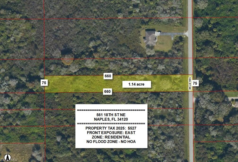 OVERSIZED 1.14-ACRE LOT FOR SALE! Build your dream home with plenty of room for a pool, detached garage, workshop, or outdoor living space. Conveniently located near Immokalee Rd and Oil Well Rd, with easy access to Publix, restaurants, schools, medical facilities, Big Corkscrew Island Regional Park, and everyday shopping. Enjoy peaceful acreage living while still being within reach of I-75, North Naples, Downtown Naples, and Gulf Coast beaches.