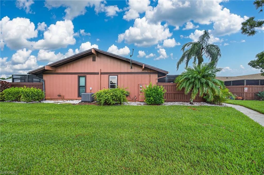 Welcome to easy Florida living in the desirable Foxmoor community! This well-maintained 2-bedroom, 2-bathroom quad home offers a spacious and functional layout, complete with a screened lanai that's perfect for enjoying your morning coffee or relaxing in the evening.

Whether you're looking for a primary residence, seasonal retreat, or investment opportunity, this property offers exceptional value. Foxmoor residents enjoy a variety of community amenities, including pools, tennis courts, pickleball, clubhouse, walking paths, and beautifully maintained grounds.

Conveniently located just minutes from shopping, dining, downtown Fort Myers, I-75, and Southwest Florida International Airport (RSW), you'll have easy access to everything Southwest Florida has to offer.

Don't miss this affordable opportunity to own in one of North Fort Myers' most established communities. Schedule your private showing today! Owner may also consider leasing the property to a qualified tenant.