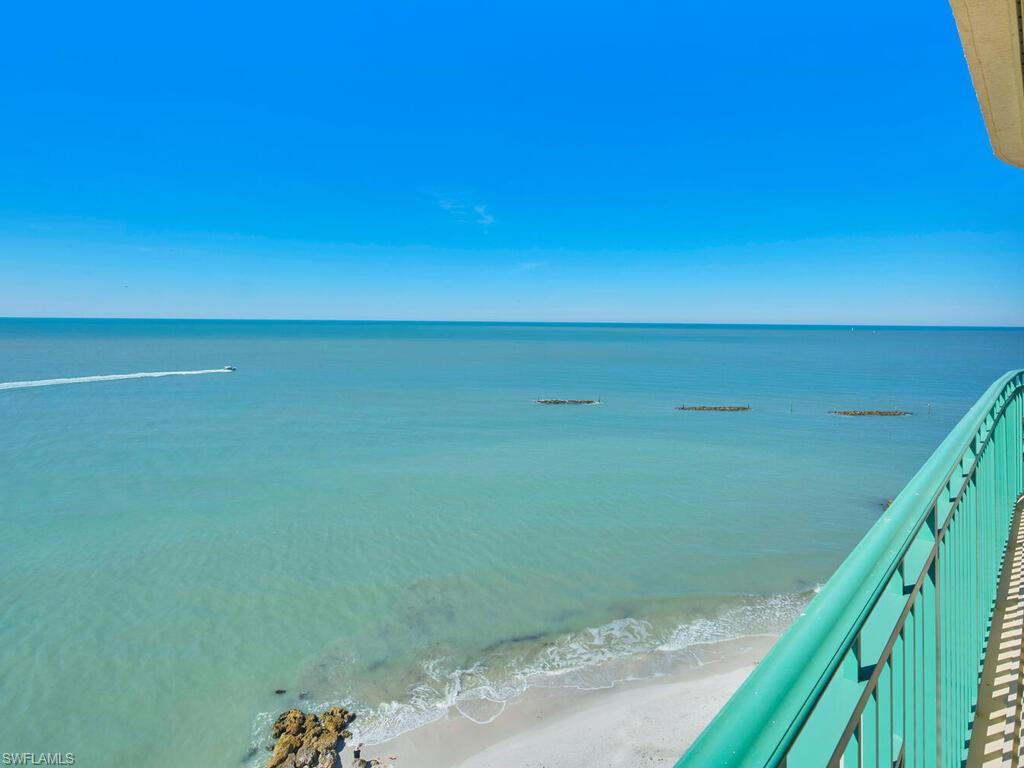 Magnificent 3 bedroom plus den, 3 and a half bath Belize residence located within prestigious Cape Marco boasts spectacular views of the sparkling blue waters of the Gulf.  Upon entering from the private elevator foyer, you will immediately be impressed with the luxurious finishes throughout including travertine and wood flooring, Hunter Douglas shades, custom built-ins, and much more.  The spacious, gourmet kitchen is sure to impress any chef with large center island, quartz counters, marble backsplash, white cabinetry, and high-end stainless appliances.  The adjacent family room features a gas fireplace and impressive views.  The formal dining room is the ideal place to entertain groups large and small.  The master suite is a private oasis with two walk-in closets, access to the front terrace, and spa-like ensuite bath with dual vanities, walk-in shower, and jetted bathtub.  The two additional bedrooms, each with ensuite bath, provide ample space for guests.  The stately den boasts beautiful views and dry bar with refrigerator.  The large front terrace is the perfect place to relax and unwind while enjoying the gentle island breeze and fresh salt air while watching dolphins play.  Enjoy all of the upscale amenities available at private, gated Cape Marco including 6 HarTru tennis courts, new pickleball courts under construction, and private beach access in addition to the many fine amenities Belize offers - fitness center, theater, guest suites, Gulf-side pool, and more. Live the Cape Marco lifestyle, where luxury is a standard.