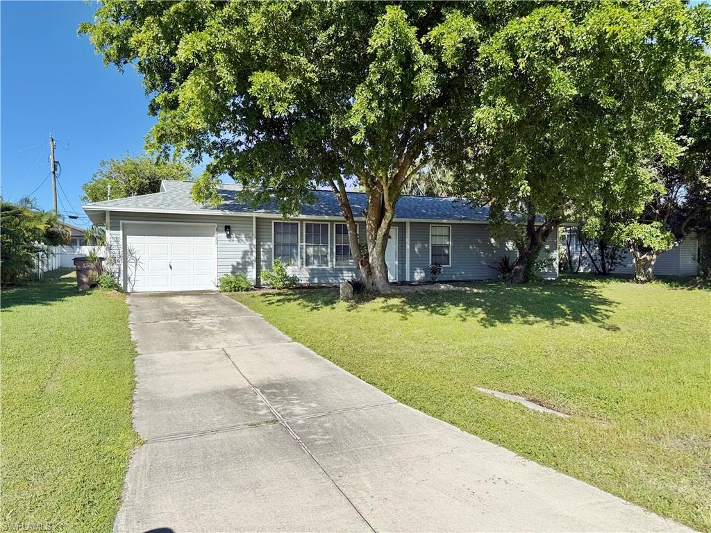 THIS IS A SHORT SALE SUBJECT TO LENDER APPROVAL.
Great Value in Cape Coral 2023 Roof, Fenced Yard, No Flood Zone & Assessments Paid!
Welcome to 1822 SW 2nd Ave, Cape Coral, FL 33991! This 3 bedroom, 2 bathroom home offers 1,176 square feet of living space and a functional layout. Enjoy vinyl flooring throughout for easy maintenance and a consistent look, plus the convenience of an attached 1 car garage. The 2023 roof provides added peace of mind, while the fenced in yard offers privacy and space to enjoy the outdoors, entertain, or accommodate pets. Even better, this property is located in a NO FLOOD ZONE, and all city assessments are paid in full, helping provide peace of mind and potential savings for the next owner. Conveniently located in Cape Coral near shopping, dining, and everyday essentials, this home is a great opportunity for a first-time homebuyer, seasonal resident, or investor. Don't miss your chance to make this Cape Coral property yours. Schedule your private showing today!