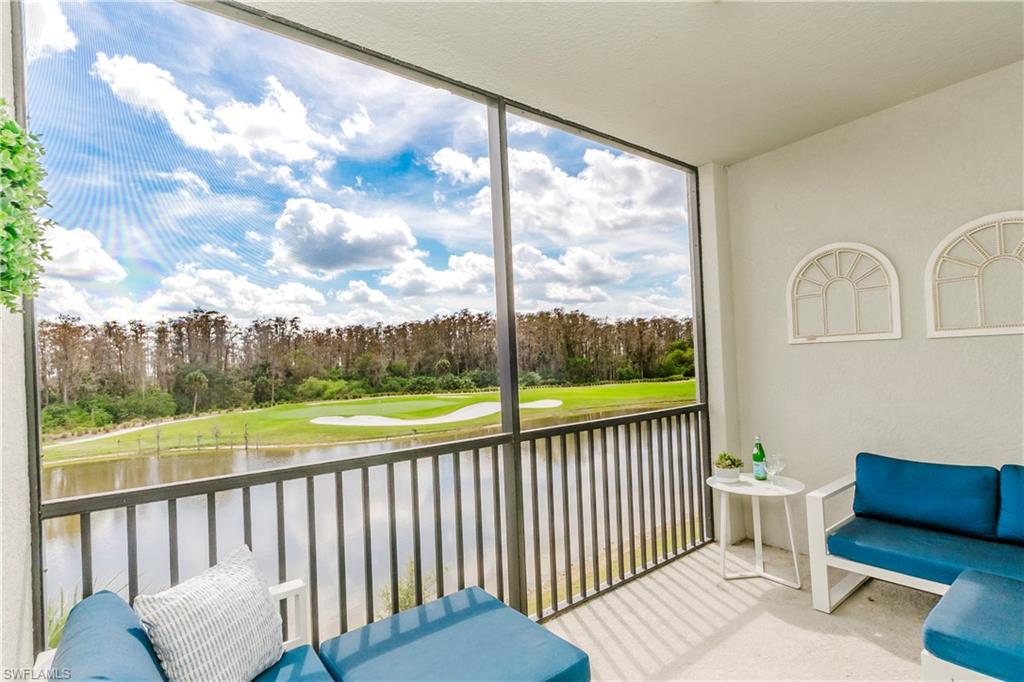 Experience resort-style living in this beautifully decorated third-floor Arbor condo located in the highly sought-after National Golf & Country Club at Ave Maria. This bright and inviting residence offers an open concept layout with elegant coastal-inspired décor, stylish furnishings, and serene views that create the perfect atmosphere for a relaxing vacation getaway. The spacious living area flows seamlessly into the screened-in lanai, allowing you to enjoy Florida’s sunshine and gentle breezes year-round. The fully equipped modern kitchen features stainless steel appliances, quartz countertops, shaker-style cabinetry, and a large breakfast bar ideal for casual meals or entertaining guests. This thoughtfully furnished codo. The guest bedroom includes two comfortable beds, making it perfect for visiting family or friends, while the private master suite features a king-size bed, large windows for natural light, and an en-suite bathroom with double sinks and a walk-in shower. Vacationers will enjoy full access to the resort’s world-class amenities, including championship golf, resort and lap pools, a state-of-the-art fitness center, tennis, pickleball, dining options, spa services, and miles of walking. Whether you’re seeking relaxation, recreation, or a luxurious home base for your Florida stay, this condo offers everything you need and more.
A perfect blend of comfort, style, and location, welcome to your ideal vacation retreat at The National Golf & Country Club.