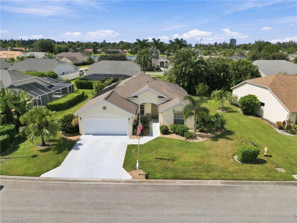 Exceptional Value in Estero! This well-maintained 3-bedroom, 2-bath pool home in the desirable Fountain Lakes community offers comfortable Florida living with an open-concept floor plan and impressive 12-foot volume ceilings. The spacious layout flows seamlessly to the outdoor living area, where a screened-in pool and retractable awning create the perfect setting for entertaining, dining, or simply relaxing in the Florida sunshine.
Enjoy added peace of mind with electric hurricane shutters at the front entry and screened lanai, a 2-car garage, a 2014 roof replacement, and a location outside a flood zone. The home is also conveniently situated near the community’s private, owners-only access gate.
Fountain Lakes offers an impressive array of amenities for an affordable HOA fee, including a golf course, pickleball, tennis, fitness center, billiards, shuffleboard, and bocce. Ideally located just minutes from Coconut Point Mall, Florida Gulf Coast University (FGCU), Southwest Florida International Airport (RSW), and Southwest Florida’s beautiful beaches, this property combines an outstanding lifestyle with exceptional convenience and value. Lovingly cared for by its original seasonal owners, this is a wonderful opportunity to enjoy the best of the Southwest Florida lifestyle!