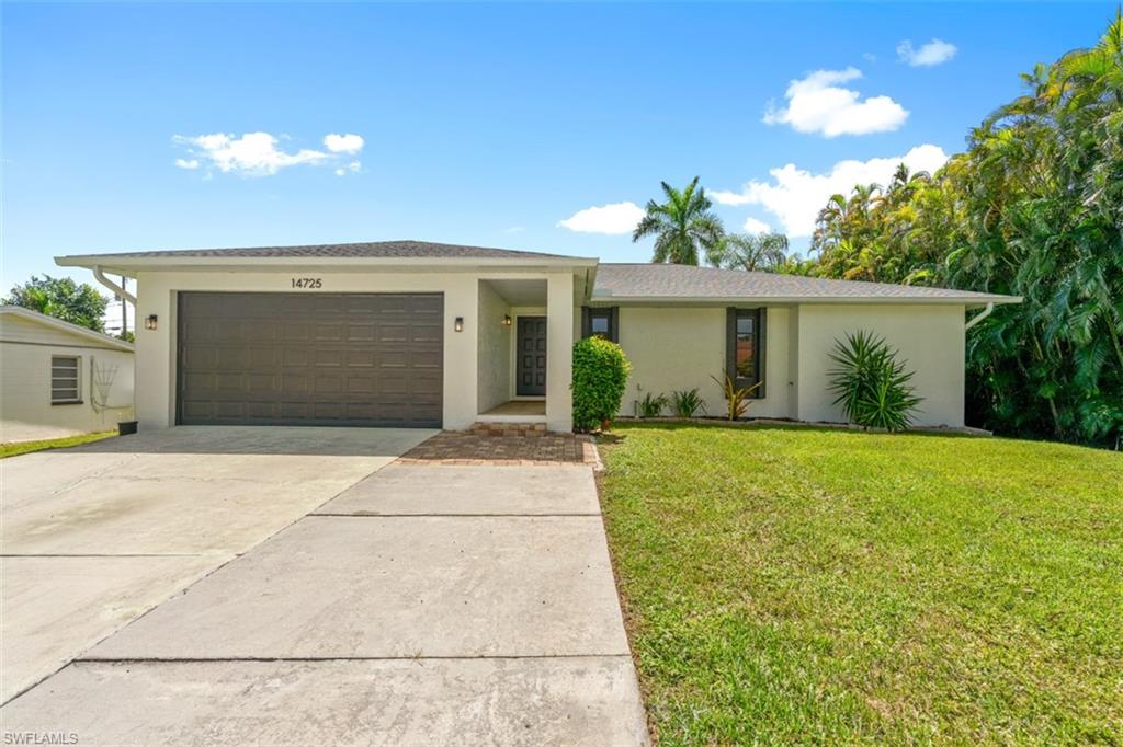Welcome to this beautifully updated 3-bedroom, 2-bath home with a versatile den. Thoughtfully designed, this home features two spacious primary suites, each with its own private ensuite bath and walk-in closet—ideal for guests, multi-generational living, or added privacy. The heart of the home boasts a modern kitchen complete with elegant quartz countertops, stainless steel appliances, and plenty of space for cooking and entertaining. The open, inviting layout flows seamlessly to the outdoor living area, where a large deck overlooks the expansive backyard—perfect for relaxing, hosting gatherings, or enjoying Florida's beautiful weather. Situated on a generously sized lot with no HOA fees, this property offers the freedom to truly make it your own. Conveniently located just minutes from Southwest Florida's world-famous beaches, Sanibel and Captiva Islands, shopping, dining, and entertainment, this home combines an exceptional location with move-in-ready appeal.
Don't miss your opportunity to own this stunning home in paradise!
