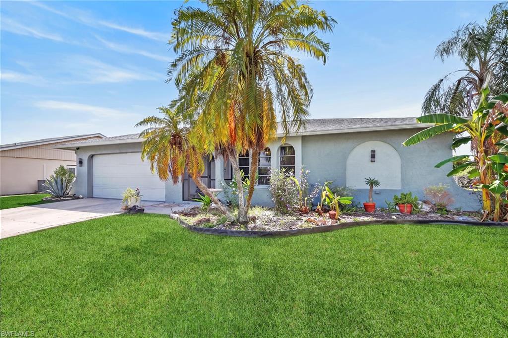 LOCATION, LOCATION, LOCATION! WELL-MAINTAINED POOL HOME IN THE HEART OF CAPE CORAL! Conveniently located just off Del Prado Boulevard with quick access to Veterans Parkway, making commuting to Fort Myers, Southwest Florida International Airport, and surrounding areas a breeze! Enjoy being just minutes from shopping, dining, entertainment, and all the amenities Cape Coral has to offer.

This well-maintained home offers the perfect combination of comfort, convenience, and Florida living! Step outside and enjoy your own private pool, perfect for relaxing, entertaining, or soaking up the Florida sunshine year-round. Numerous recent improvements provide added value and peace of mind, including a NEW A/C (2026), NEW WATER HEATER (2026), NEW SOLAR POOL HEATER (2024), ROOF AND SOFFITS (2023), and a beautifully RENOVATED SHOWER (2024).

Even better, the property is located OUTSIDE THE FLOOD ZONE, and ALL CITY WATER AND SEWER ASSESSMENTS ARE IN AND PAID! With major updates already completed and a desirable central location, this home is an excellent opportunity for a primary residence, seasonal getaway, or investment property. Enjoy the best of Southwest Florida living with everything you need just a short drive away. Schedule your private showing today!