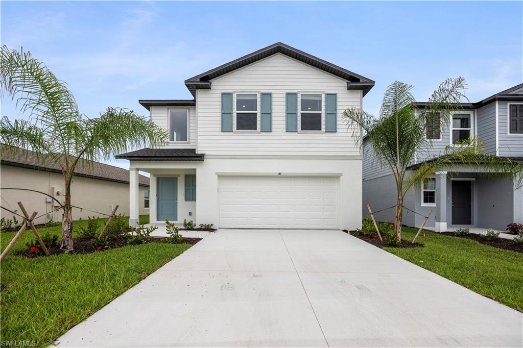 Welcome To 4106 San Felice Ln In Crane's Landing, **HOA Fee Included In The List Price And Covers Lawn Care, Irrigation, Basketball, Pickleball, and Play Area**This Brand New Columbus Model Offers 4 Bedrooms, 2.5 Bathrooms, And 1,874 Sq-Ft Of Stylish, Functional Living Space. Step Inside To Find Ceramic Tile Flooring Throughout The Main Living Areas, Soaring 9'4" Ceilings, And A Bright, Open Concept Design. The Kitchen Features White Shaker Cabinets, Quartz Countertops, And Stainless Steel Appliances, Making It The Perfect Hub For Cooking And Entertaining. A Spacious Primary Suite Provides A Private Retreat, While Four Additional Bedrooms Offer Flexibility For Guests, A Home Office, Or A Growing Family. This Move-In Ready Home Comes Complete With Blinds, A Garage Door Opener, Washer And Dryer, And A Double Car Garage. Perfectly Located Just Minutes From Grocery Stores, Shopping, And Big Box Retailers, With Quick Access To I-75 For Easy Commuting. Experience The Best Of Southwest Florida Living In A Brand New Home That's Ready For You Today.**Photos shown are from a similar property with the same model in the community. Finishes and layout may vary slightly***Please contact the Realtor to request the RentSpree application link.The completed application is required for the landlord to review and approve all submission**