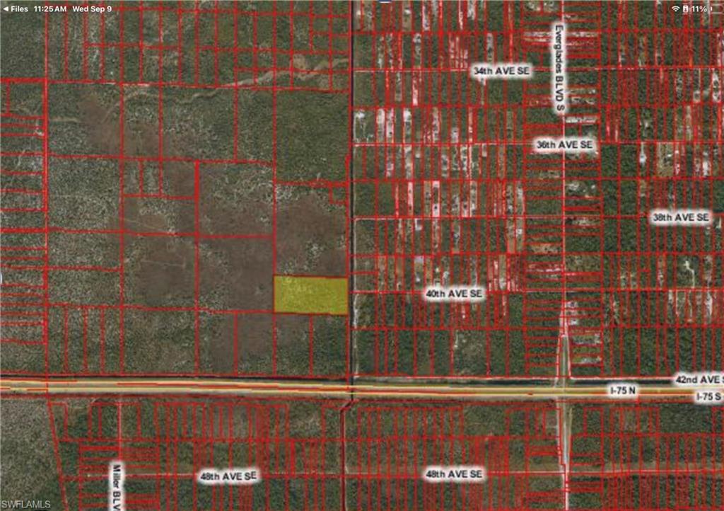 ZONING: A - Agricultural (Collier County) 
Potential 14 TDR Credits. 
F.L.U: Rural Fringe Mixed- Use - Overlay, Natural Resource Protection Area, North Belle Meade Overlay, Sending Lands (RFMUO-NRPA-NBOM-SENDING)
Potentially One dwelling unit can be built per lot.
Currently no utilities to the property
Flood Zone: AH