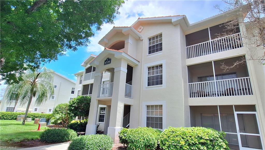 Remodeled, 2 Bedroom, 2 Bath, First Floor condo.  2 entrances to the unit.  Stainless steel appliances.  Granite countertops.  New flooring.  Professionally decorated & Remodeled.  Location just off of Livingston and Immokalee rd.