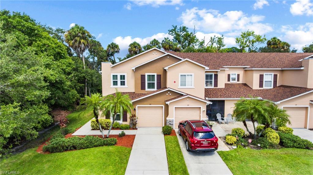 END-UNIT TOWNHOME | CUL-DE-SAC | 3 BEDROOMS + DEN | PRESERVE VIEW | EXTENSIVELY UPDATED!

Welcome to this light and bright end-unit townhome in Bayshore Commons, ideally situated on a cul-de-sac with a peaceful view of a wooded preserve. This 3-bedroom plus den, 2.5-bath home features a long driveway, 1-car garage, and extensive recent updates, including a new roof (2023), HVAC (2022), impact-resistant windows (2025), new LVP flooring throughout (2025), fresh interior paint (2025), and an updated kitchen with newer appliances.

The spacious great room offers plenty of room for both living and dining areas. The kitchen features a breakfast bar, stainless steel appliances, and updated finishes. A versatile den on the main floor provides flexible space for a home office, study, or additional living area, while a convenient half bath completes the main level.

Upstairs, the generous primary bedroom features an updated ensuite bathroom with a separate tub and updated shower, plus a large walk-in closet. Two additional bedrooms share a full bathroom located on the opposite side of the second floor. A dedicated laundry room is also conveniently located upstairs.

Enjoy the serene wooded preserve view from the rear of the home, offering a peaceful backdrop and added privacy. Bayshore Commons amenities include a heated swimming pool, clubhouse, and two fishing ponds, providing plenty of opportunities to relax and enjoy the outdoors.

Conveniently located near I-75 and US-41, with easy access to restaurants, shopping, and the historic Fort Myers River District. SWFL International Airport is also just a short drive away.

With its desirable end-unit and cul-de-sac location, extensive updates, flexible den, and beautiful preserve setting, this townhome is ready to impress. Don’t miss this opportunity—schedule your showing today!