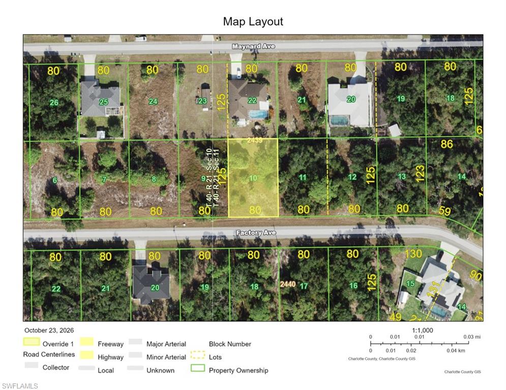 Presenting a great opportunity at 15538 Factory Ave, Port Charlotte, FL 33953. This attractive vacant lot 80x125 is perfectly positioned in a quiet, well-established residential neighborhood and is zoned for single-family use. Port Charlotte location offers quick access to major local shopping, dining, parks, golf courses and schools.
