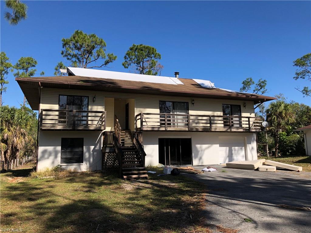 This single family home features almost 1,400 square feet of living space, 3 bedrooms and 2 full bathrooms. Sits on 1.14 acres and is centrally located in Naples! Close proximity to shopping (new Publix ), SWFL beaches and restaurants. Large backyard perfect for parties and entertaining. Needs work but priced to sell. Seller does not make any representations or warranties to its current condition.