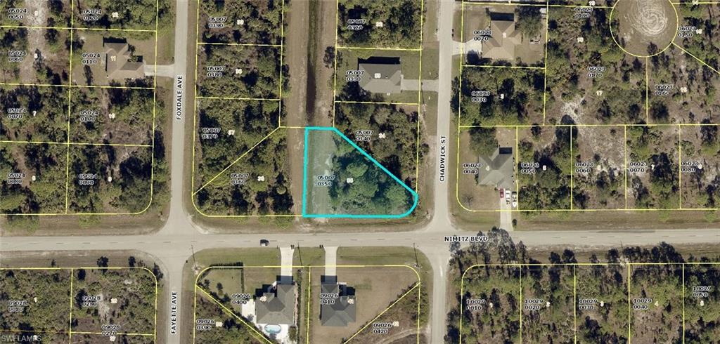 An excellent opportunity to invest in or build your dream home in Southwest Florida, featuring a prime location near St Rd 82 with easy access to Fort Myers and I-75. 917 Nimitz Blvd & 919 Nimitz Blvd are available and adjacent lots, in between Foxdale Ave and Chadwick Avenue. With each lot measuring 0.35 acres, combined would make for an oversized 0.70 acre corner lot, with canal views to the rear!! Just a short ride off Bell & 82 this up and coming area is the place to be!