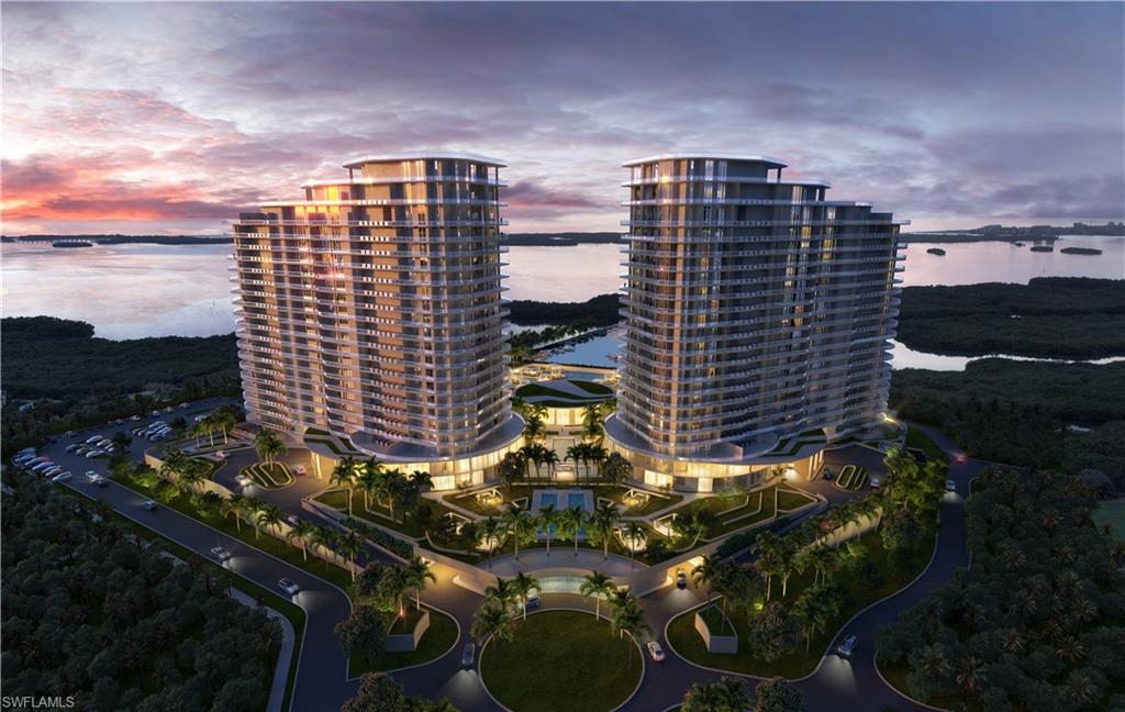 One or more photo(s) has been virtually staged, AI generated or rendered.  Discover The Ritz-Carlton Residences, Estero Bay  one of Southwest Florida's most prestigious luxury waterfront communities, gracefully positioned along the tranquil shores of Estero Bay with breathtaking, unobstructed views of the Gulf of Mexico.  Now completed and available for immediate occupancy, this exceptional residence offers the rare privilege of an expedited closing, allowing you to begin enjoying the legendary Ritz-Carlton lifestyle without the wait. Your new home has been thoughtfully prepared and is ready to welcome you, presenting an extraordinary opportunity to transition seamlessly into one of Southwest Florida's most coveted waterfront addresses. Spanning 500 acres of pristine coastal land, this landmark development by London Bay Development Group offers an unparalleled opportunity to own a luxury condominium overlooking Estero Bay. Two iconic 22-story towers, each crowned by two exclusive penthouses, comprise 224 exquisitely appointed residences ranging from 2,628 to 3,885 square feet, with two-, three-, and four-bedroom plus den floor plans—making this one of the Gulf Coast's most sought-after luxury real estate offerings. Residents enjoy an extraordinary collection of world-class amenities, including a sports simulator, private theater, teen and children's club, luxury spa and beauty salon, and legendary Ritz-Carlton concierge, bell, and valet services available 24 hours a day. The state-of-the-art wellness center features premium fitness equipment, dedicated yoga and Pilates studios, private training rooms, and luxurious locker facilities complete with steam and sauna. Beyond the towers lies exclusive access to Saltleaf, Southwest Florida's newest coastal village. This exceptional waterfront destination offers a 72-slip marina, an 18-hole championship golf course, a 9-hole short course, tennis and pickleball courts, and Aqua Bistecca—an extraordinary waterfront dining experience by acclaimed Chef Michael Mina—all conveniently located within the community.
The Sunset Lounge and private dining room provide elegant spaces for entertaining, while the Sports & News Café offers a daily continental breakfast, included with every residence. The Ritz-Carlton Residences, Estero Bay at Saltleaf delivers an unparalleled standard of living where legendary Ritz-Carlton service, exceptional amenities, and the natural beauty of Southwest Florida come together to create an extraordinary waterfront lifestyle. Schedule your private tour today and discover the rare opportunity to take immediate ownership of this exceptional waterfront residence, where your Ritz-Carlton lifestyle begins the moment, you arrive.