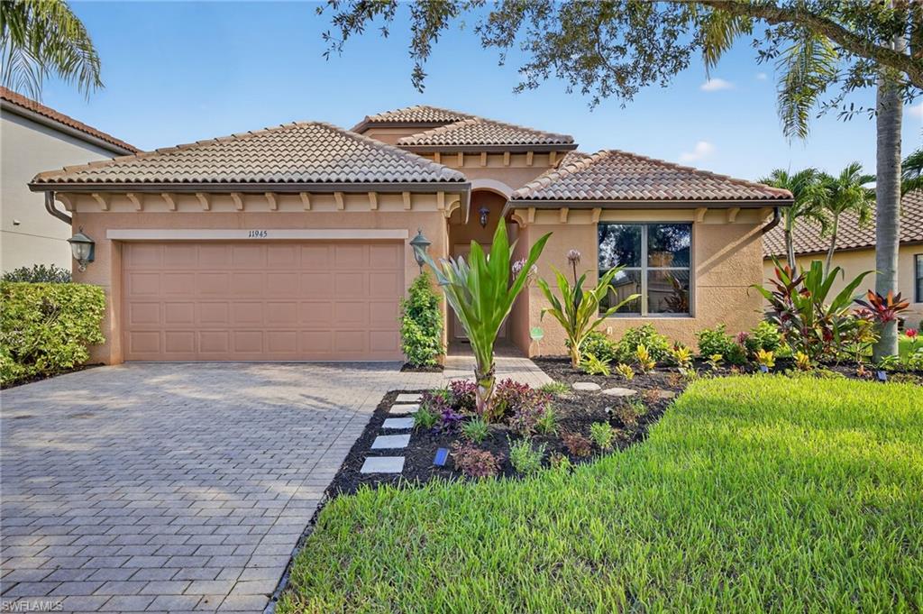 Welcome to Daniel’s Preserve, an intimate gated community inside the larger Gateway community. This beautifully appointed and updated home features a long lake view from the refreshing pool/spa and covered lanai. Enter through a grand foyer into the abundant living space, giving center stage to a generous chef’s kitchen, volume ceilings, and a welcoming electric fireplace for cozy comfort. White shaker cabinetry, stainless steel appliances, a center island, granite countertops, and pantry are all highlights of the ample kitchen that overlooks the comfortable living room and expansive dining room. Overlooking the lanai, the primary ensuite bedroom with walk-in closet offers an expanded area for use as an office space or reading nook to cozy up with a good book. A wall can easily be added to create a separate den or additional closet. Two more tastefully designed bedrooms (one with a walk-in closet) are located at the front of the house near the stairs. Did I mention the private cat/dog room that is built into the wall under the staircase? If you are an animal lover, this is a must-see that you didn’t even know you needed. Make your way up the stairs to find the most amazing flex room with a full bathroom and an enormous walk-in closet. Use this room as a guest bedroom, media room, game room, gym, craft room, homeschool room, or whatever your heart desires. The ideas are endless. Daniels Preserve's HOA fees are low and include cable/internet, gate security, irrigation and amenities (play area and picnic area). No flood insurance is required here and is within close proximity to an abundance of shopping, dining, sports, golf, beaches, and all that Southwest Florida offers. Gateway, as a whole, has several amenities for all to share. Gateway Commons Pool has a heated pool that is 25 meters long with a lap lane, as well as a wading pool. Gateway Neighborhood Park features a basketball court, sand volleyball, and a playground. There are also many walking and biking paths throughout Gateway. Gateway Dog Park is available via application with a fee and is fenced to separate large and small dogs. Gateway Golf and Country Club is an optional perk and has several membership options from which to choose. Be sure to check out the attached virtual video and 3D tour of the home. Floorplans and Disclosures located in the supplements section of this listing. Don’t let this one pass you by – make the appointment and let’s make this home yours.  Agents, See Remarks.