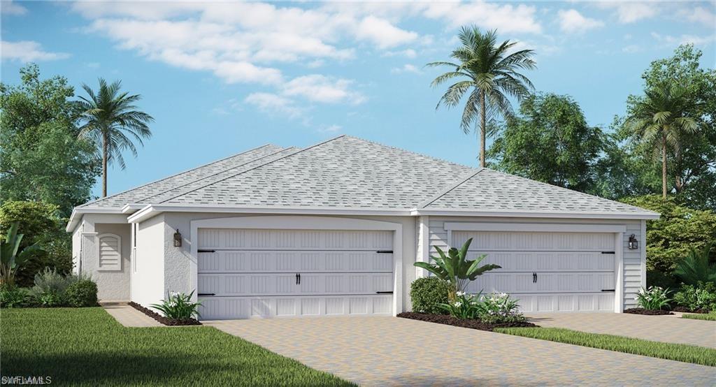 THIS HOME IS READY FOR YOU NOW!! This attached single-story home delivers a cohesive design fit for modern living. Socialize on the stylish lanai or hideaway in the den, flexible as a study or media room. A front bedroom and bathroom create privacy for the owner’s suite with walk-in closet, which enjoys a back corner location. Welcome to a golfer’s paradise. This impeccably designed community offers a resort lifestyle where there’s always something happening—set in the beautiful and fast-growing location of Lehigh Acres, FL. Prices, dimensions and features may vary and are subject to change. Photos are for illustrative purposes only.