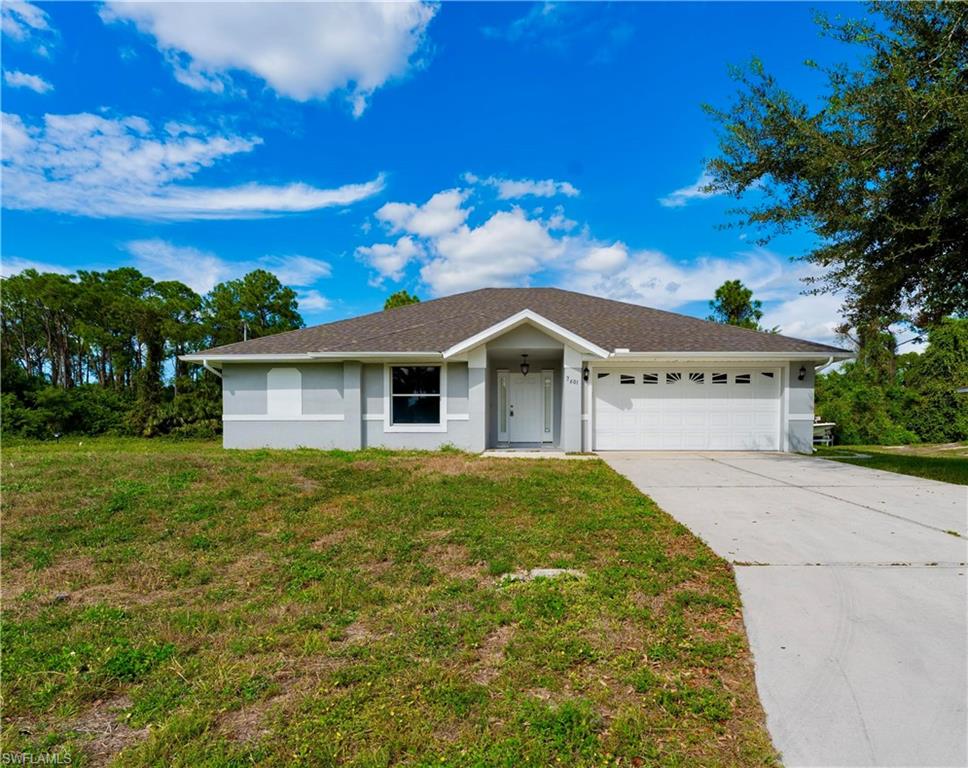 Sitting on a spacious half-acre corner lot, this updated home blends comfort and functionality. The property features a brand-new roof and a new AC system with a UV light for air sanitization. Inside, the open layout includes a fully renovated kitchen with new cabinets and countertops, updated flooring throughout, and carpeted bedrooms for added comfort. Both bathrooms have new vanities, and all appliances are included—plus a washer and dryer. The attached garage adds convenience, and the oversized lot provides plenty of space for future additions or outdoor living.