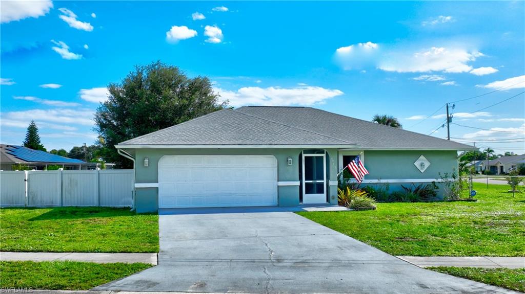 Enjoy the Florida lifestyle without the burden of HOA fees! This beautiful 3-bedroom, 2-bath home  pool home is designed for fun in the sun, featuring a wonderful private pool just steps from the spacious open-concept kitchen. The property is fully fenced and includes a newly resurfaced patio and a newer roof, providing peace of mind for years to come. Inside, you'll find updated solid-surface countertops, new impact-resistant windows, and a new water heater. What’s not to love? Relax and enjoy the carefree, resort-style atmosphere this home offers. The beautiful kitchen features stainless steel appliances. This spacious home is conveniently located just minutes from shopping, schools, and the beautiful El Rio Golf Club, this home combines comfort, style, and an unbeatable location. Enjoy the Florida lifestyle—without HOA fees!