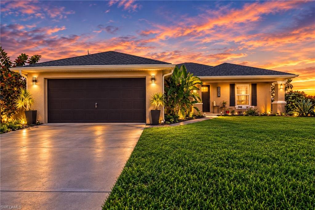 Great curb appeal and a long list of recent improvements make this 3-bedroom, 2-bath home with a den and 2-car garage worth a closer look! Inside, cathedral ceilings give the main living area an open, spacious feel, while the island kitchen features bar seating. The den provides additional flexibility for a home office, hobby room, or guest space. You’ll appreciate the many updates already completed, including a newer roof, impact glass windows, newer appliances, updated bathrooms, newer flooring, and fresh exterior paint. There’s also a convenient indoor laundry room and a screened lanai that has recently been rescreened, providing a comfortable place to enjoy the Florida weather. With its attractive exterior, functional floor plan, and numerous improvements, this home offers plenty of reasons to put it on your must-see list.