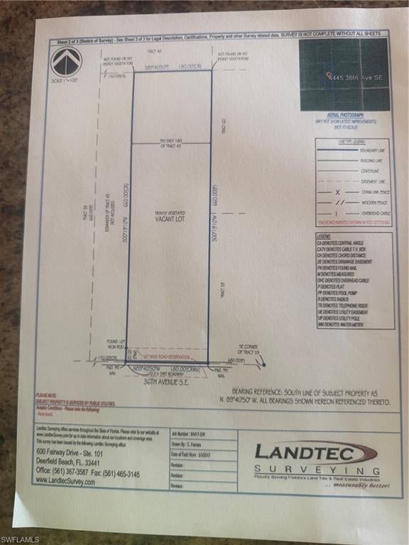 GOLDEN GATE ESTATES - Land
