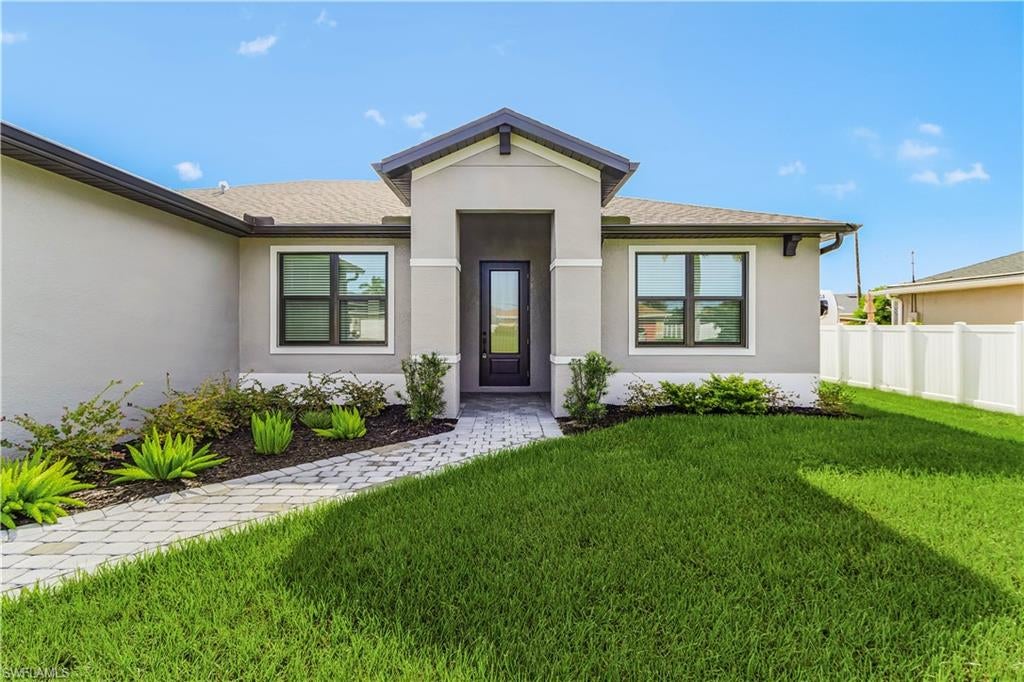 Home is under-construction and the expected completion date is Dec 2nd, 2026. Discover the Lido Key by Terrata Homes, a home where sophisticated design meets unparalleled comfort. Set against the tranquil backdrop of Cape Coral’s serene landscapes, this exquisite four-bedroom retreat offers an elevated living experience with luxurious finishes, modern conveniences, and timeless style. From its captivating curb appeal to its expansive open-concept layout, every detail has been carefully crafted to impress.