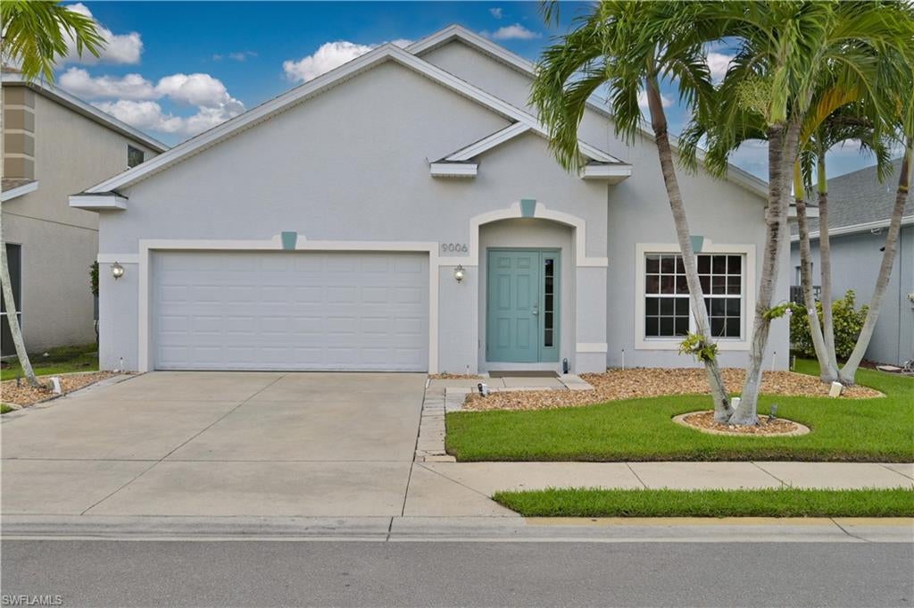 NO City Taxes, NO Hidden CDD Taxes, and NO Flooding from Any Storms! This beautifully updated home offers 4 bedrooms with a Den or 5 Bedrooms! One of a Kind refigured Floor Plan offers the perfect floor plan!  Southern Exposure lot! HUGE OUTDOOR LIVING AREA with an expansive brick-pavered backyard designed to host large gatherings and enhance Florida outdoor living- day or night! Since 2021, the home has received over $100,000 in retail upgrades, blending modern style with long-term peace of mind. The kitchen was completely remodeled in 2023 and showcases QUARTZ countertops, 42-inch soft-close cabinetry, a farmhouse sink, and KitchenAid appliances including a stove, microwave, oven, and a newer refrigerator added in 2026. Crown molding runs throughout the home, complemented by updated door hardware, upgraded recessed and can lighting installed in 2025, and tile flooring throughout the entire residence. A built-in entertainment center was added in 2025, further enhancing the home’s functionality and style. Both bathrooms have been thoughtfully updated, with the primary bathroom remodeled in 2020 and featuring a custom California-style closet, while the guest bathroom was fully renovated in 2024. Additional interior improvements include a laundry room upgrade with 36-inch cabinetry completed in 2023 and the addition of a true fifth bedroom and closet in 2025. The interior was freshly painted in 2025, creating a bright and move-in-ready feel. Major system and exterior improvements include a new roof and new air conditioning system, both replaced in 2023, as well as exterior paint completed the same year. The brick-pavered backyard was installed in 2021 and enhanced with landscape lighting added in 2026, creating an inviting outdoor space day or night. Gladiolus Preserve is a desirable, double-gated community offering a resort-style pool, tot lot, and well-equipped fitness facility.