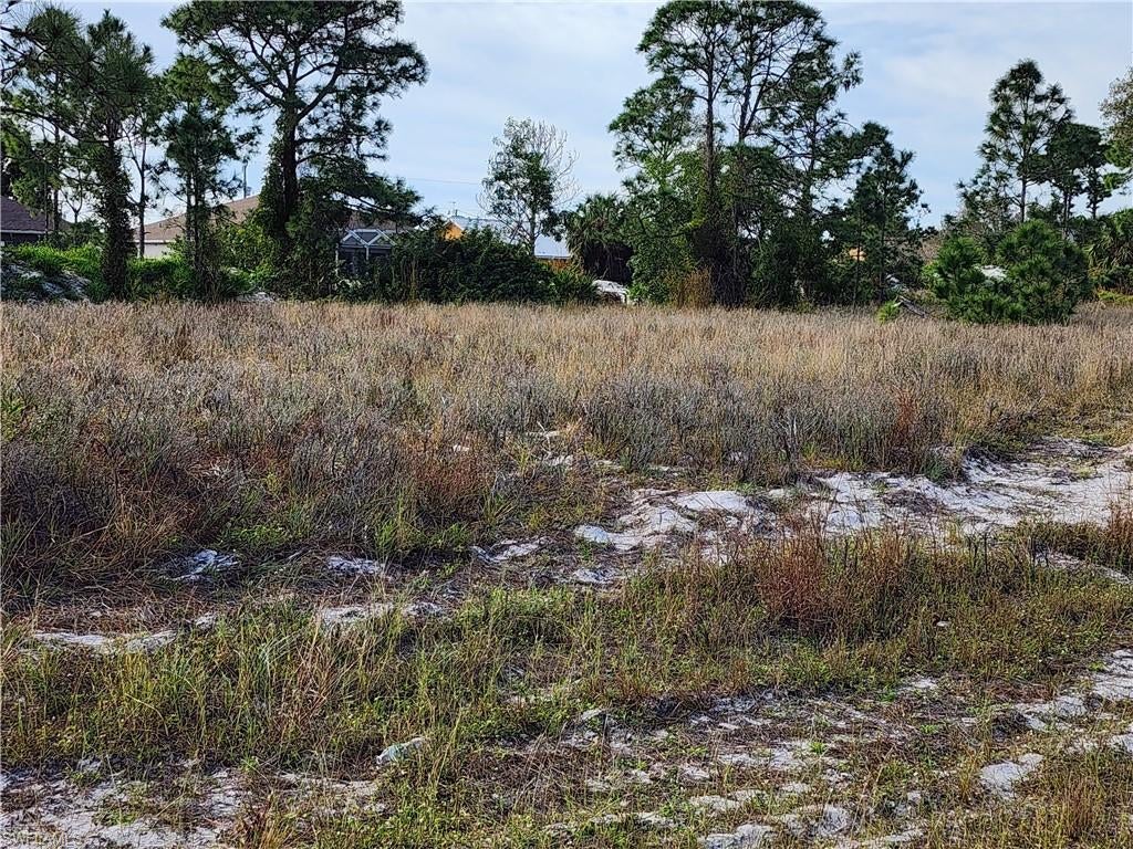 Canal to the back and to the east of this lot, as well as a beautiful lake view across the street. This lot has very little foliage so clearing it is a snap. Only a few blocks from SR 82 giving easy access to Fort Myers, SW Regional airport, I75 and all of southwest Florida. Build your dream home on this perfect Florida lot.