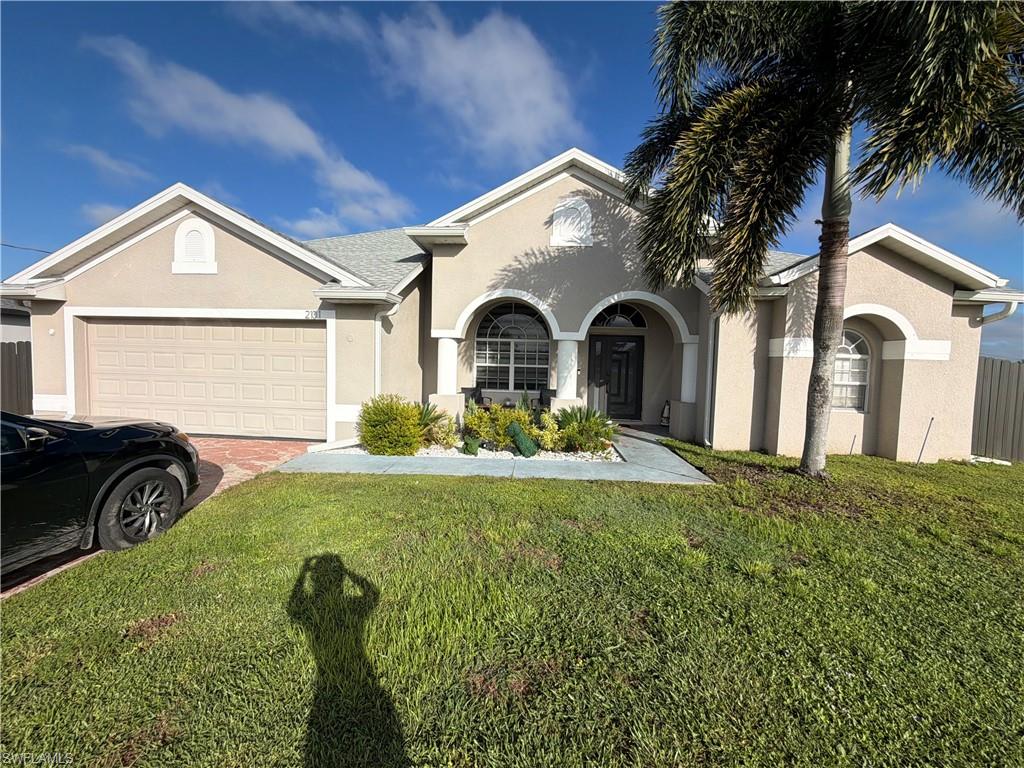 This well-maintained corner-lot home offers three bedrooms plus a den and a spacious layout with room to live and entertain. The den provides flexible space for a home office, playroom, or guest area. Step outside to a private pool and patio designed for relaxing or hosting. Artificial turf and concrete surfaces give the outdoor space a clean, low-maintenance look. The corner lot adds to the home’s open feel. With its inviting indoor and outdoor spaces, this home is ready for its next owner.