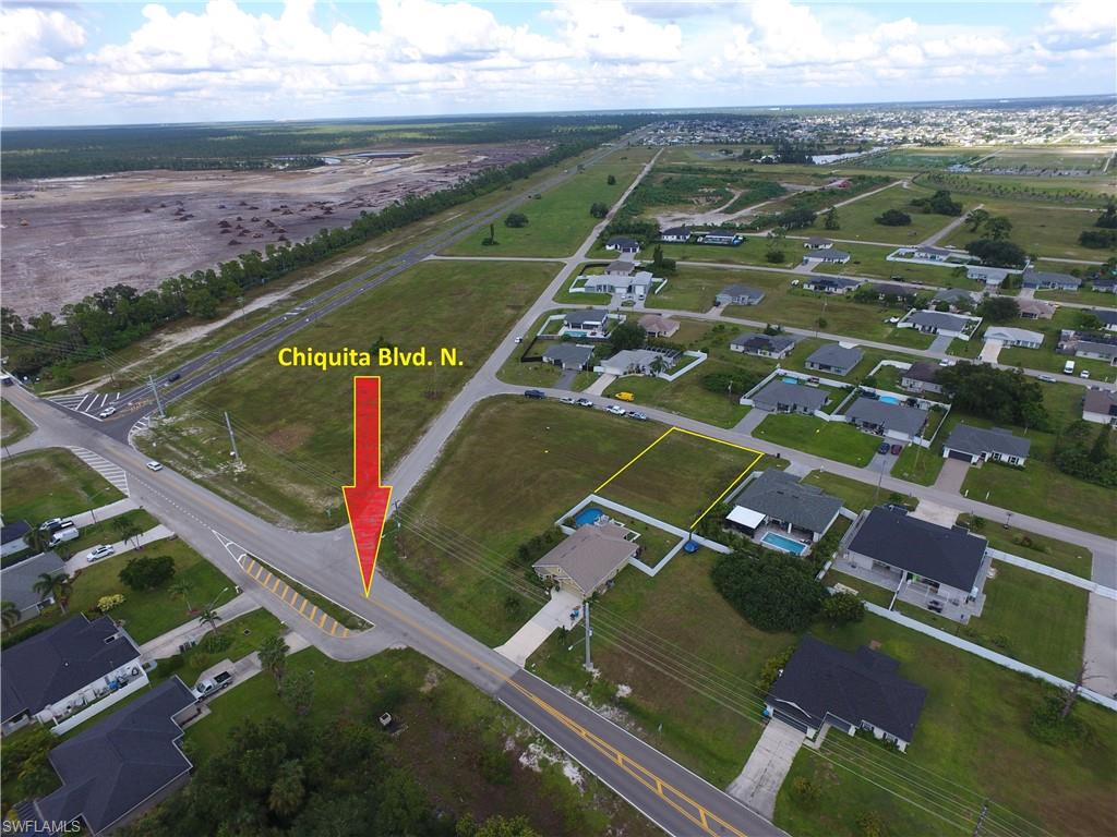 This 10,000 sf lot measures 80'x125" and this particular block is zoned RMF which allows an owner to build a DUPLEX or a SINGLE family home. In an area of newer homes located off Chiquita Blvd in the northwest section of Cape Coral.